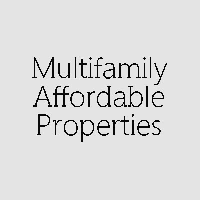 Multifamily Affordable Properties